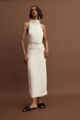 tove dress white