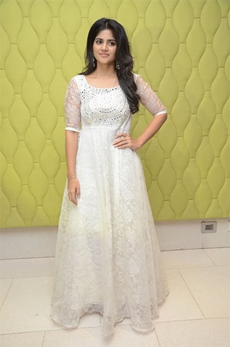 Megha Akash White Dress