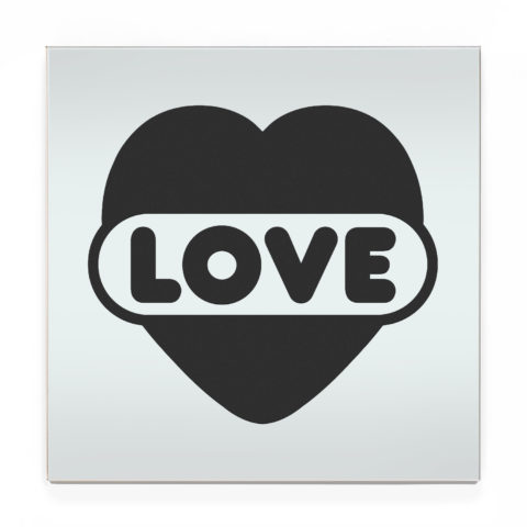 evalesco11 love heart charcoal