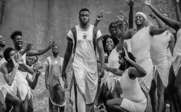 Telfar Olympics Joseph Fahnbulleh (Olympian) and Dancers