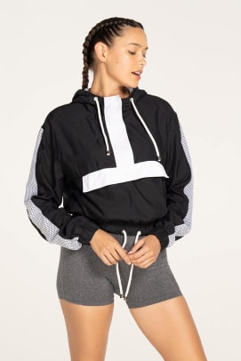 Eleven by Venus Williams Pitch Windbreaker In Black