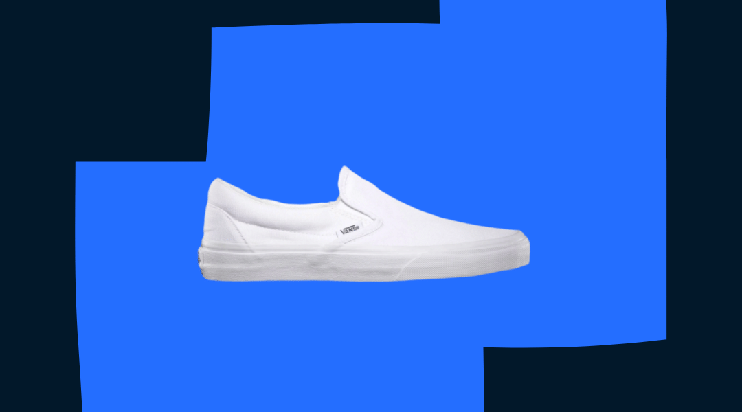 vans classic slip-on in white