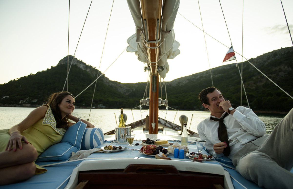 Jennifer and Anthony, living the life on the French Riviera.