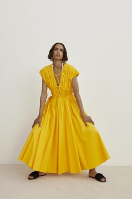 tove dress yellow