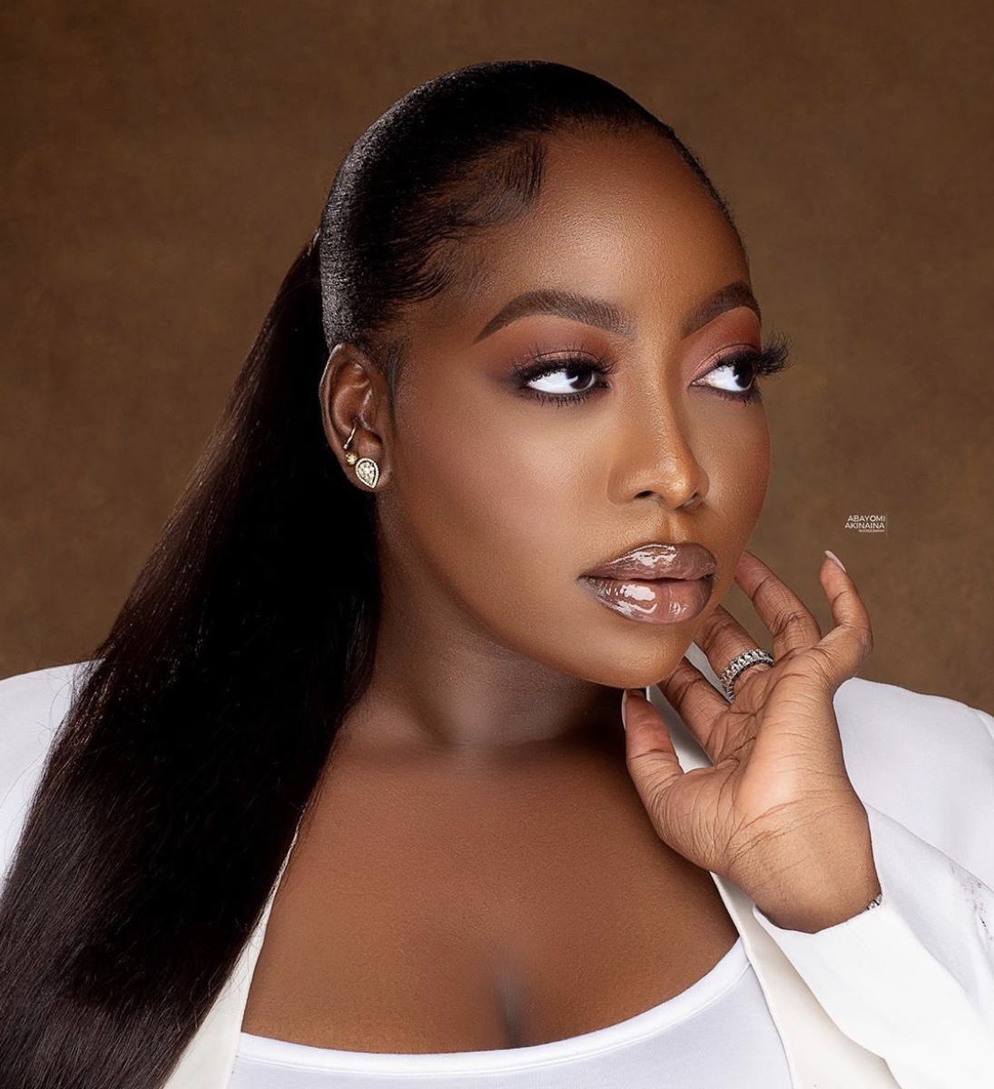 Tenny coco sleek ponytail with edges stylerave