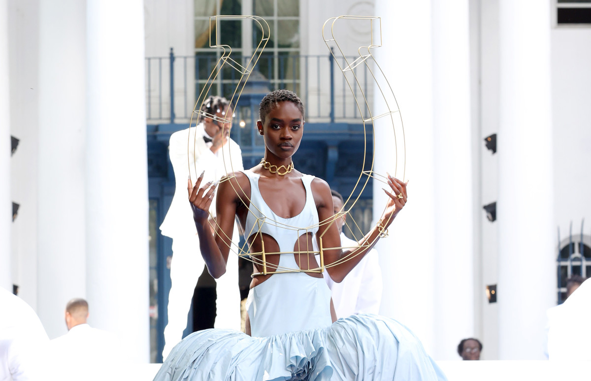 Kerby Jean-Raymond Celebrates Black Inventions in Debut Pyer Moss Couture Collection