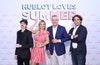 Da sinistra: Fabio Rovazzi, Diletta Leotta, Ricardo Guadalupe e Giorgio Rocca