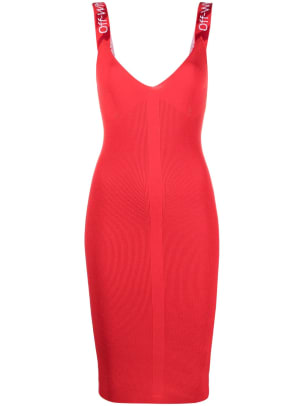 offwhite knitted dress
