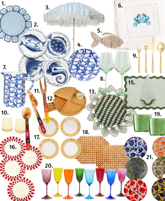 summer outdoor entertaining
