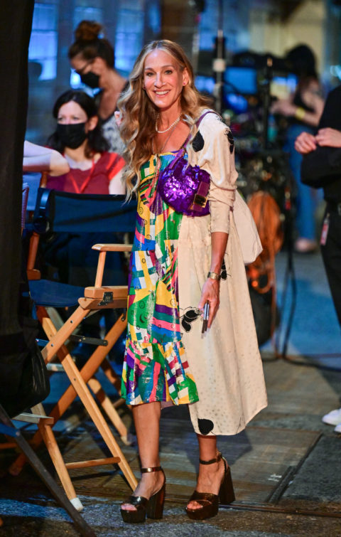 Sarah Jessica Parker Fendi Baguette Bag