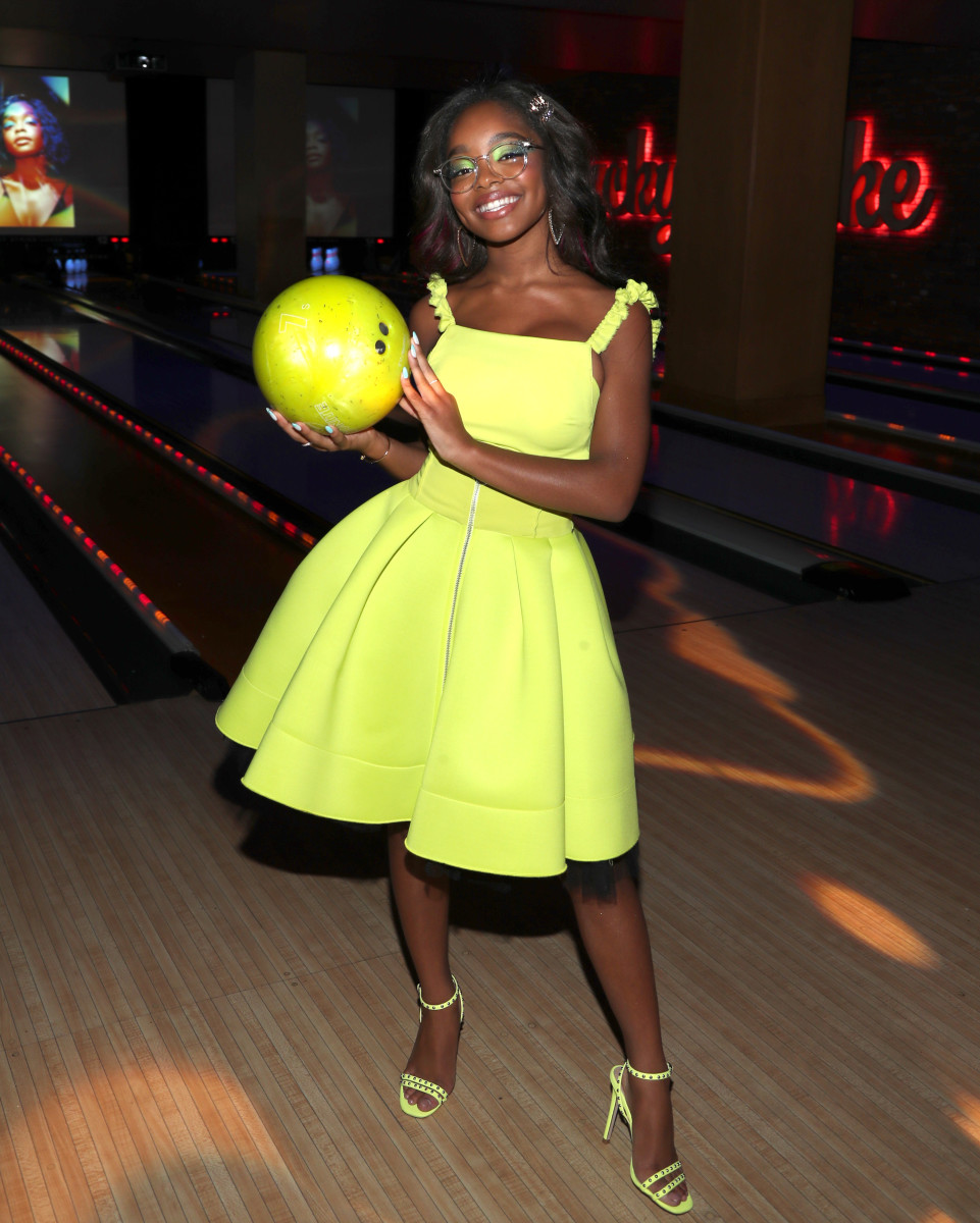 Wearing Muehleder at her 15th birthday party in 2019.