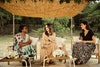 Angelina Jolie a Parigi per il Guerlain Women for Bees. Con Noëline Raondry Rakotoarisoa (Direttore della Divisione di Scienze Ecologiche e della Terra e Segretario del Programma Uomo e Biosfera dell'UNESCO) e Lindsey Tramuta (giornalista e scrittrice)