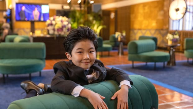 Alan S. Kim attends the 93rd Annual Academy Awards at Union Station on April 25, 2021 in Los Angeles, California.