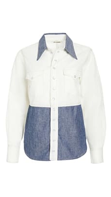 b sides western top