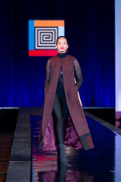 Indigenous red coat Pamela Baker