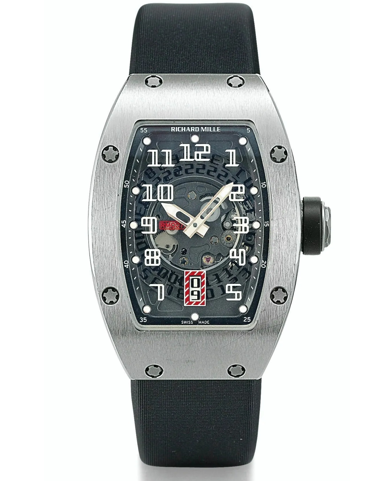 A steel watch