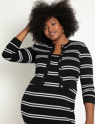 Eloquii Cardigan Set
