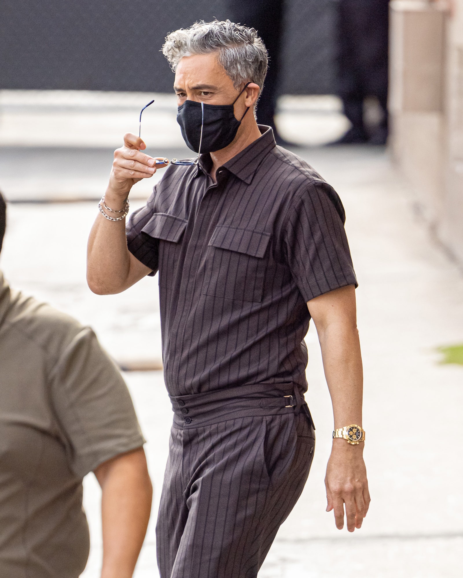 Taika Waititi is seen at 'Jimmy Kimmel Live'