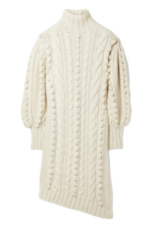 Asymmetric Cable Tunic