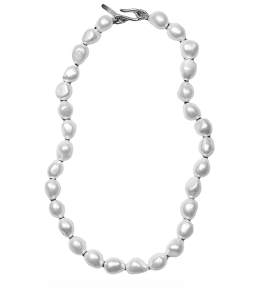 SOPHIE BUHAI SIMPLE BAROQUE PEARL NECKACE