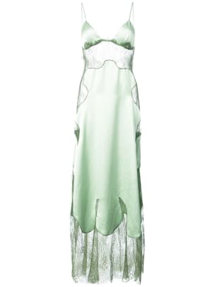 off-white lace slip dress