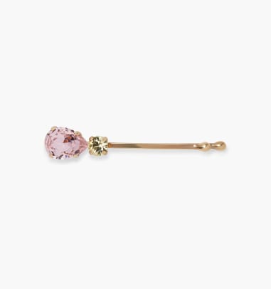 HHH312_Jeweled Hair Slide_Pink_A