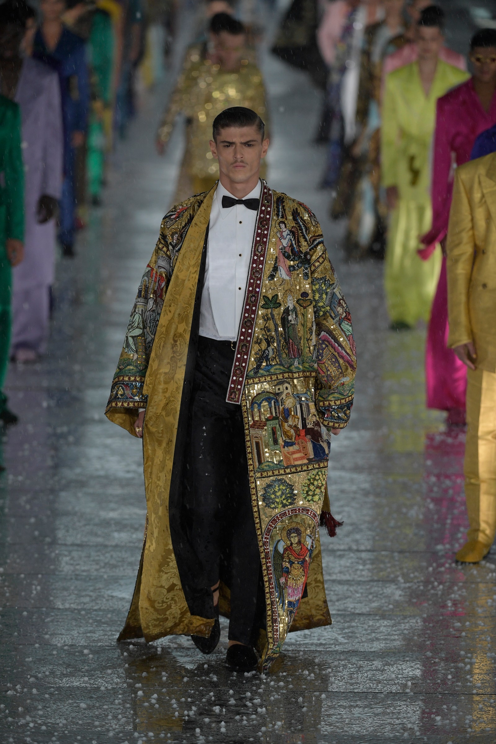 Inside Dolce Gabbanas Biggest Menswear Show Yet