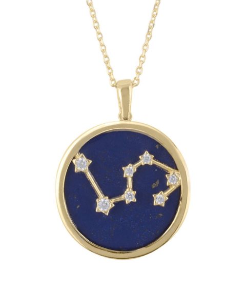 zodiac necklace leo