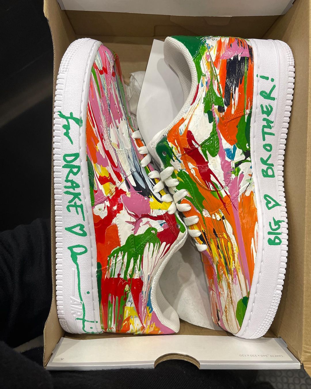 Damien Hirst Simply Cannot Stop Painting Things for Drake