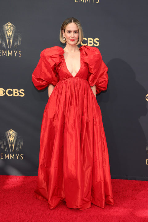 2021 Emmys Red Carpet: Sarah Paulson