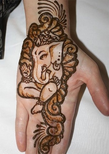 Ganesha henna