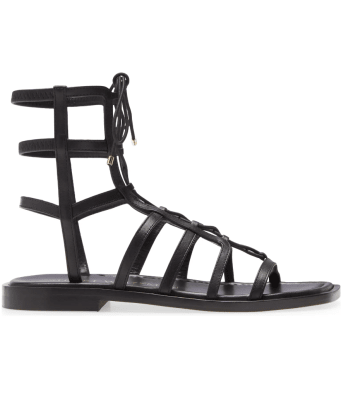 Stuart Weirzman Kora Lace-Up Gladiator Sandal