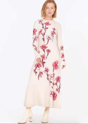 Tanya Taylor Odette Stretch Knit Dress