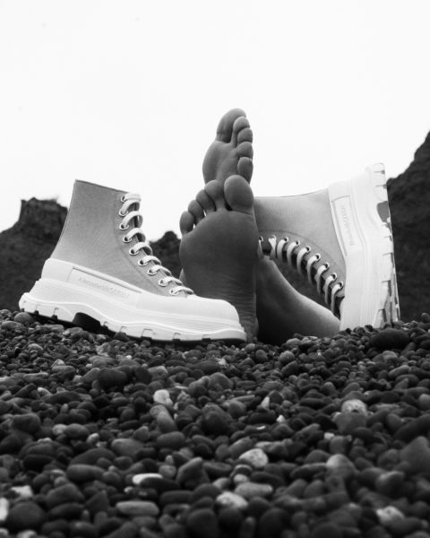 Alexander McQueen Tread Slick Photography initiative