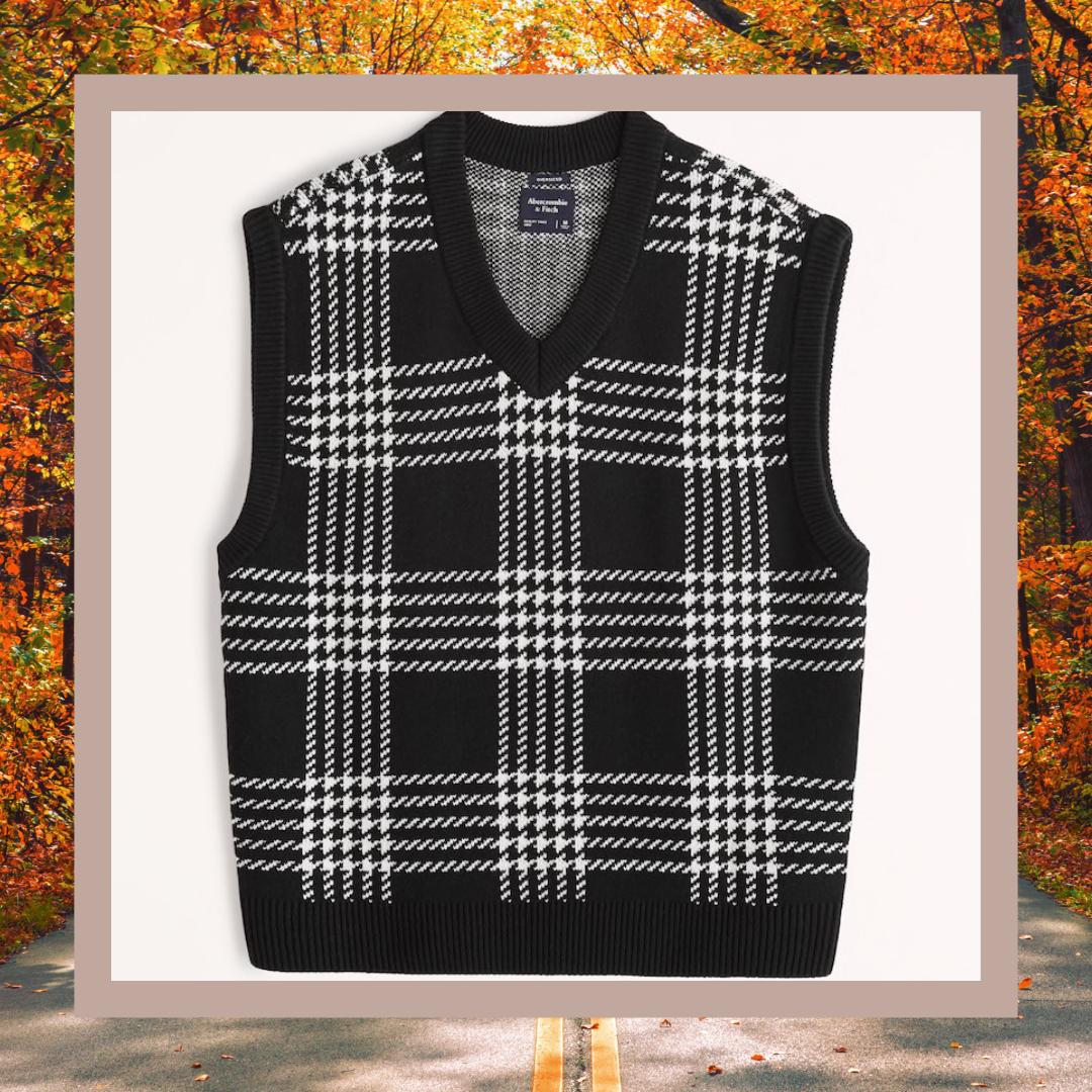 abercrombie sweater vest