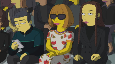 Anna Wintour The Simpsons Balenciaga audience