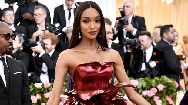 Jourdan Dunn attends The 2019 Met Gala Celebrating Camp