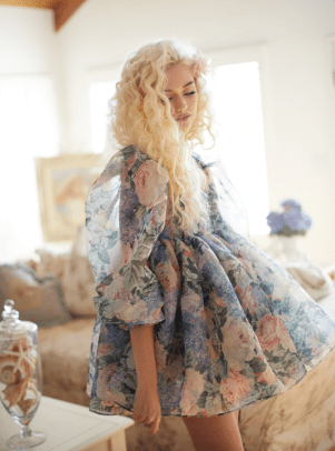 Selkie My So Called Life Puff Dress