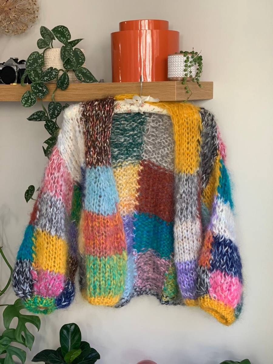 Knittedly Mohair Cardigan, $242, available here (sizes UK 8-14). 