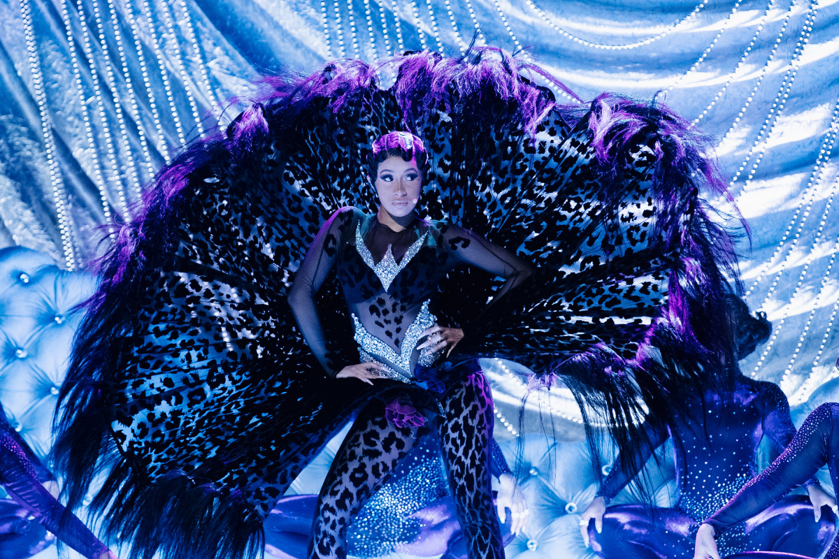  Cardi B performs onstage at the 61st annual GRAMMY Awards at Staples Center on February 10, 2019