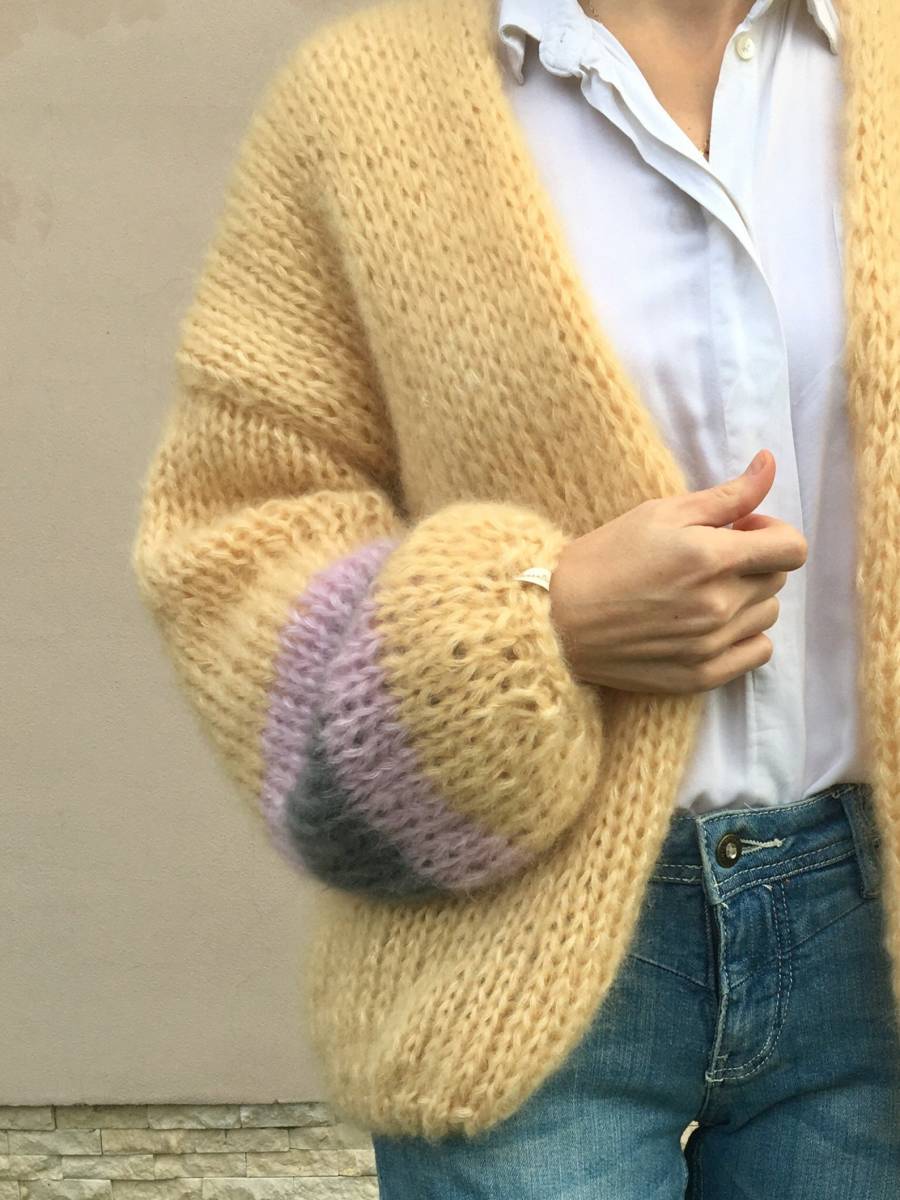 Romantic Knitwear Oversized Mohair Bomber, $180, available here (one size). 