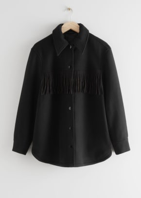 other stories fringe jacket