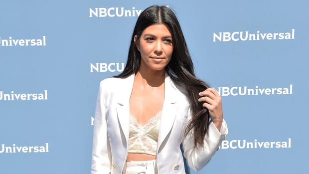 kourtney kardashian white suit (1)