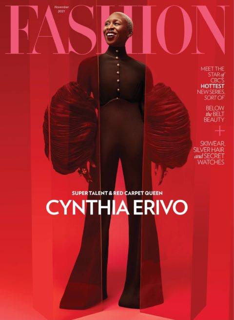 Cynthia Erivo Fashion November Cover