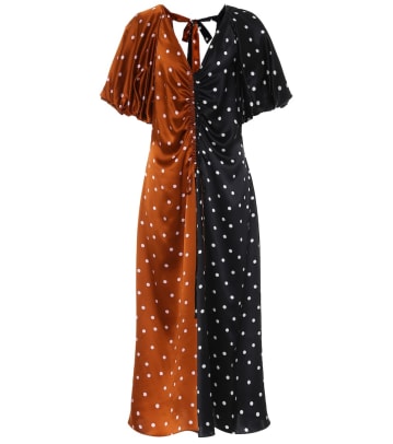 lee mathews polka dot dress