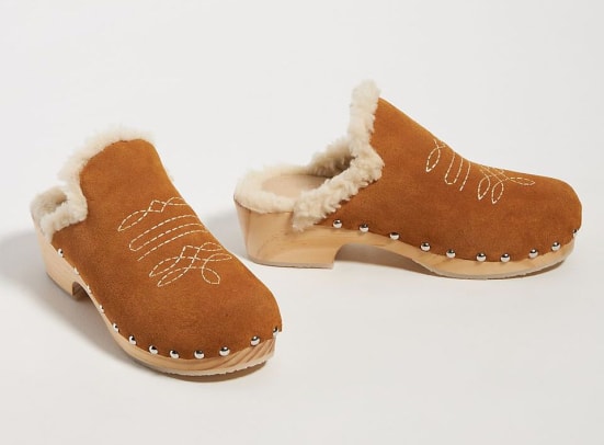 anthropologie clogs