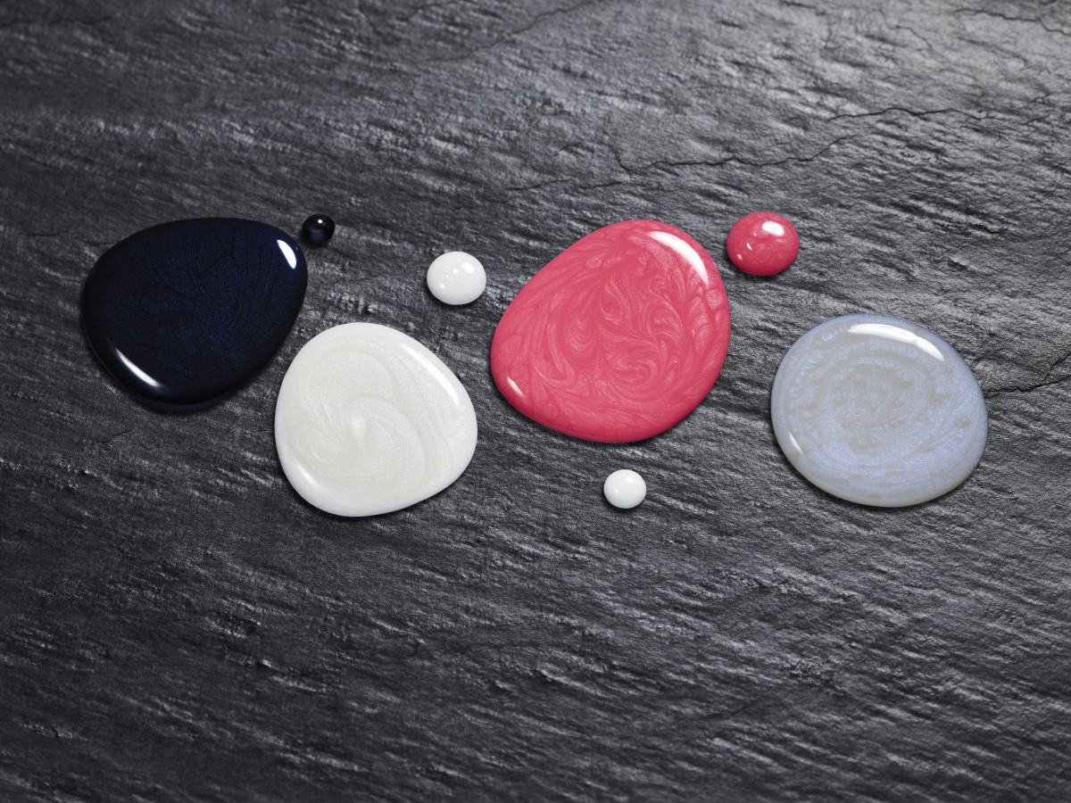 Pleasing Perfect Pearl Nail Polish swatches.