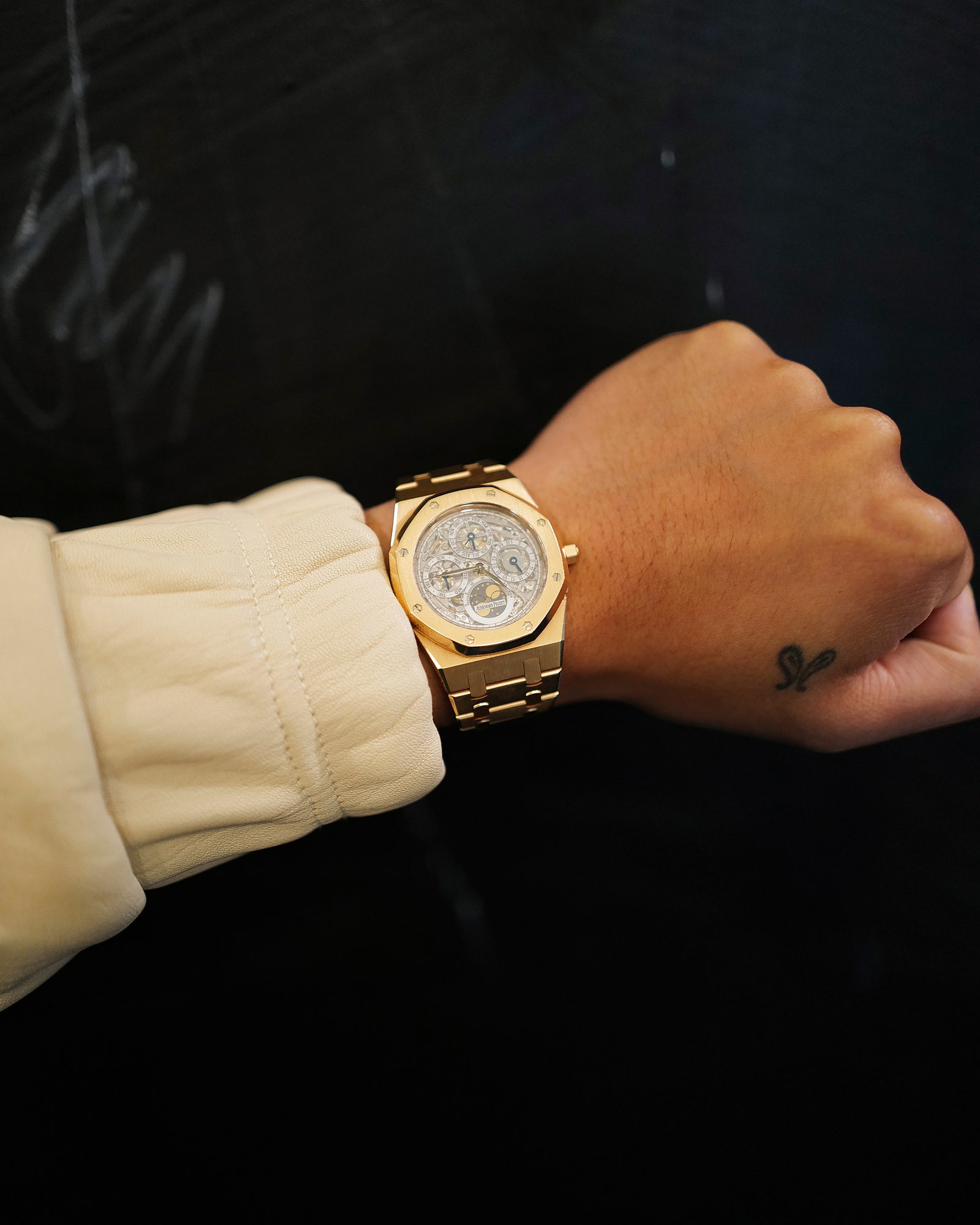 Image may contain Wristwatch Human and Person