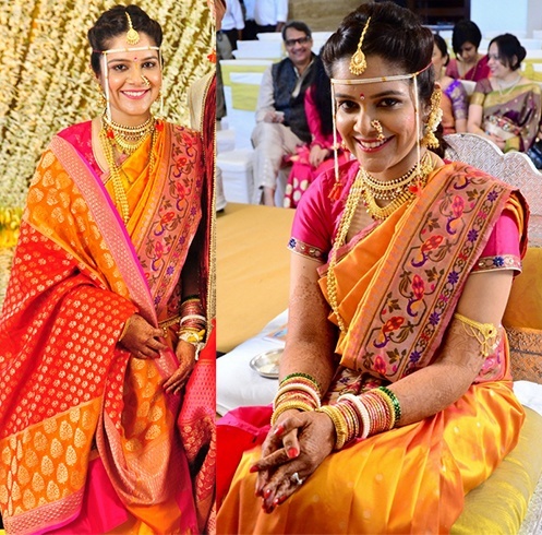 Paithani saree for bride