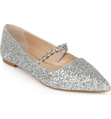 jewel badgley mischka jaclyn flat